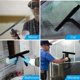 thumbnail image 3 of KAIYANG Limpiador de ducha de silicona negra, limpiacristales, limpiador de gafas con gancho para colgar (no es necesario instalarlo), 3 of 4