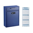 thumbnail image 1 of AdirOffice - Boîte de Collection - Acier Lourd - Bleu, 1 of 5