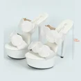 thumbnail image 2 of Car Model Wedding Spring/Summer Party Breathable Fashion Nightclub Slim Heels High Slippers LFD-8661-A21, 2 of 5