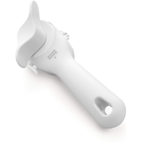 Kuhn Rikon Auto Safety Can Opener, Smooth Edge Can Opener with Lid Lifter