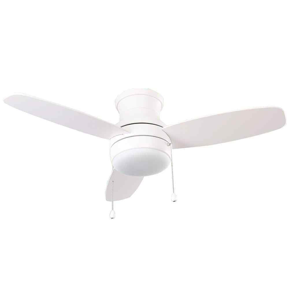 Home Decorators Ashby Park 44 in. Matte White Color Changing Integrated
