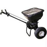 Precision Products Inc.-Commercial Broadcast Spreader with direct Rod Control- Black 130 Pound