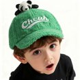 thumbnail image 5 of Gaexia Boys Beanies 5-7 Years,Adorable Kids Baseball Cap Cozy Winter Lined Windproof Soft Hat For Toddler Boys Girls Sun Visor, 5 of 5