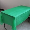 thumbnail image 1 of Disposable party tablecloth PE plastic cloth birthday dessert table solid color tablecloth 137*274cm, 1 of 6