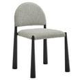 thumbnail image 6 of Modway Hayley Dining Side Chair in Black Camel, 6 of 10