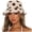 Beige, variant on Winter Fluffy Fuzzy Bucket Hat Polka Dot Plush Furry Warm Fisherman Hats Warm Hat for Women Beige One Size