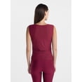 thumbnail image 4 of Avia Women's Ruched Mesh Tank Top, Sizes XS-XXXL, 4 of 6
