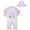 Pink2, variant on DGQPLPD Girls Bathing Suits Full Length Sun Surfing Suit with Matching Hat for Swimwear Ideal Pool Beach Lake Activities Young Children Pink1 4-5 Years