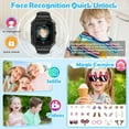 thumbnail image 4 of Eurhowing 4G Kids Smartwatch, 1.4" Touchscreen Waterproof Smart Watch Phone with Two Way Call, GPS Tracker, SOS Alert, Parent Control App, Gift for Boys Girls Aged 3-15, Black, 4 of 12