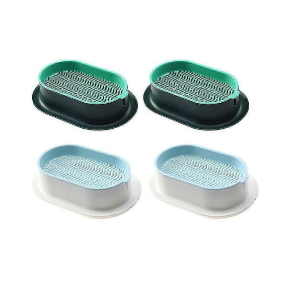 4pcs Grass Planter Catnip Wheatgrass Seed Sprout Tray Hydroponic Grass Growing Kit Nursery Plant Pl