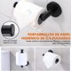 thumbnail image 4 of 4 Piezas Juego de Accesorios de baño,304 Acero Inoxidable Juego de Accesorios de Baño,Toallero+Portarrollos para Papel+Toallero en Forma de Anillo + Gancho Adhesivo,para Baño,Cocina(Negro), 4 of 4