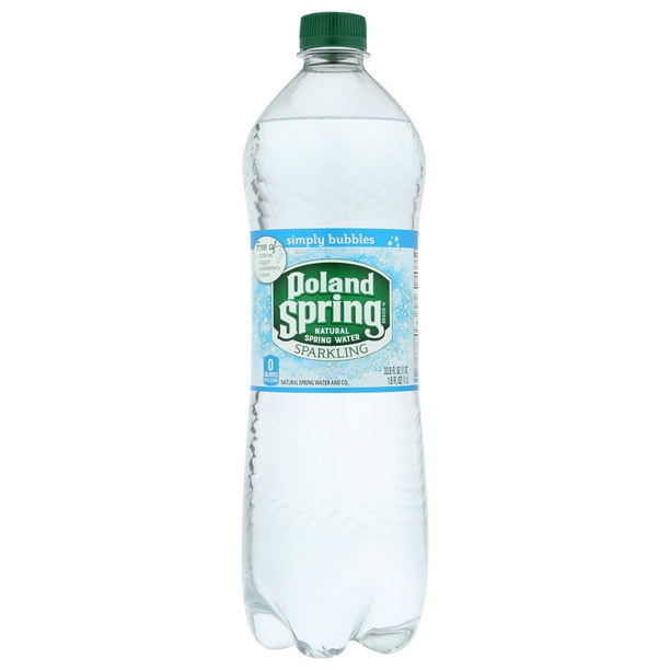 Poland Spring Sparkling Water Original, 33.8 Fl Oz