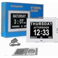 thumbnail image 3 of Dementia Clock Alzheimers Clock Large Digital Calendar Clock For Seniors,clock With Day And Date F(7 Inches) (WS), 3 of 4