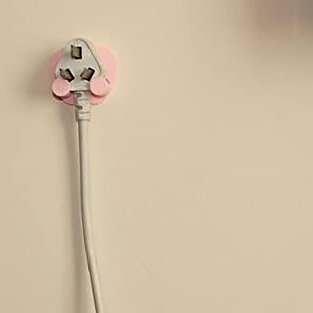 Gancho De Almacenamiento De Enchufe, Estante De Almacenamiento De Enchufe, Soporte De Enchufe De Pared Multifuncional, Gancho De Almacenamiento Autoadhesivo, Decoración Colgante