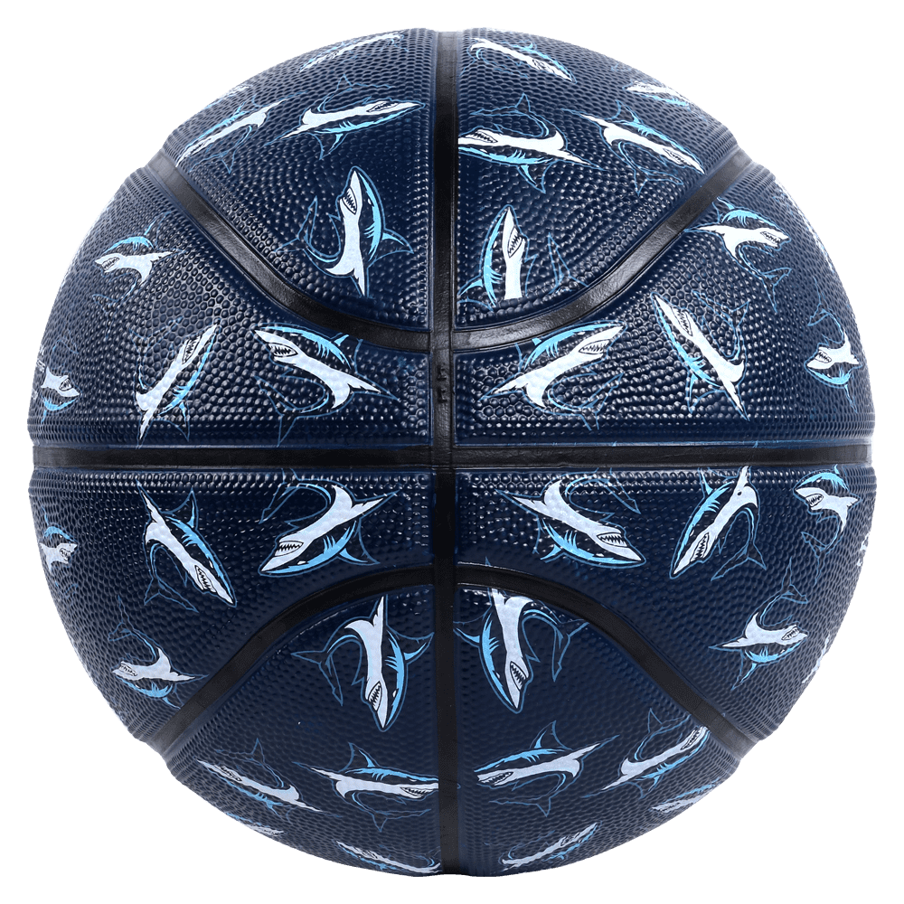 Sterling Athletics Shark Superior Grip Indoor/Outdoor Basketball, Size 5 (27.5")
