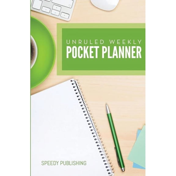 Unruled Weekly Pocket Planner, (Paperback)