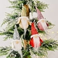thumbnail image 1 of onlyliua para Interior/Exterior Sombrero de Lentejuelas, Colgante de Bosque para Ancianos, Muñeco Navideño Sin Rostro, Decoración para Árbol de Navidad, 1 of 1