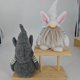 thumbnail image 5 of Bewildely Adorno de muñeca sin rostro de Pascua de 2 piezas para decoración festiva del hogar, bonito adorno de conejo. Animales de peluche y juguetes de peluche, 5 of 6