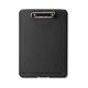 thumbnail image 1 of Clip Board Plastic Space Saving Paper Clip Board Stationery Gift for Test Papers Documents Black, 1 of 4