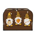 thumbnail image 2 of Lsque Gnomes With Honey Print 4 Slice Toaster Cover , Kitchen Appliance Dustproof Protector , Toaster Protector Dustproof Kitchen Appliance Cover, 2 of 7