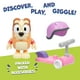 thumbnail image 3 of Playset Bluey Chat Mates Bingo con patinete articulado durante más de 3 años, 3 of 6