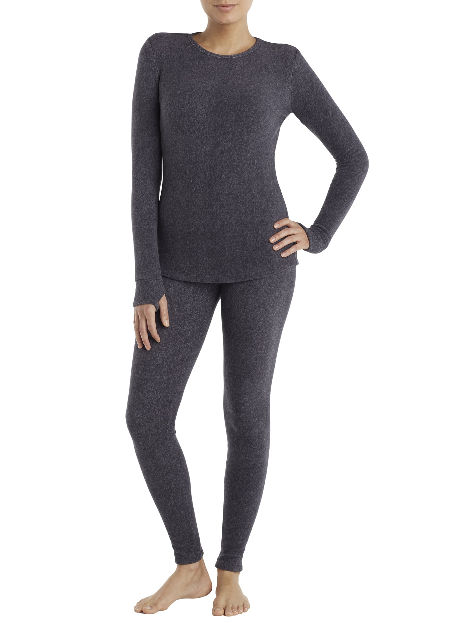 ClimateRight by Cuddl Duds Women's Stretch Fleece Long Underwear