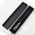 thumbnail image 4 of 1pcs Jewelry Gift Box, Black Long Necklace Box Kraft Paper Jewelry Box Necklace Earrings Chain Jewelry Valentine's Day Jewelry Gift Box (4.3 * 21.3 * 2.3cm), 4 of 7