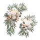 thumbnail image 4 of 2 piezas de flores de arco de boda, letrero de bienvenida, decoración de esquina, flores artificiales para , cumpleaños, adorno de ventana Champán, 4 of 8