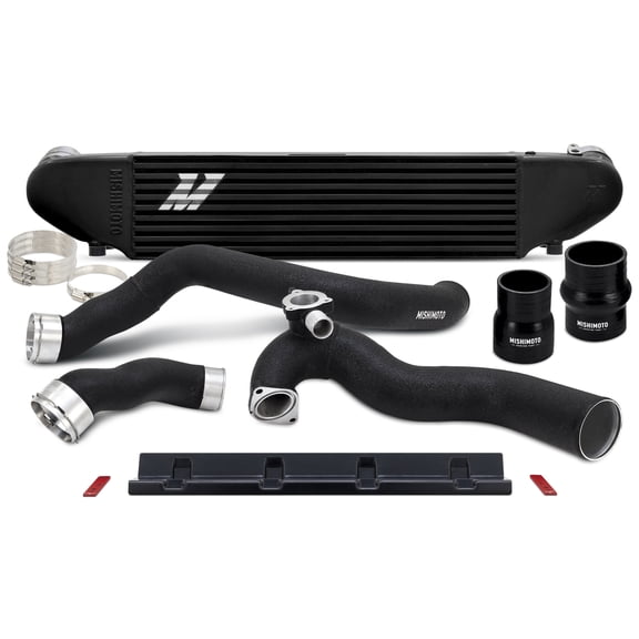 Performance Intercooler Kit, compatible with Ford Mustang EcoBoost 2024 , Black Black
