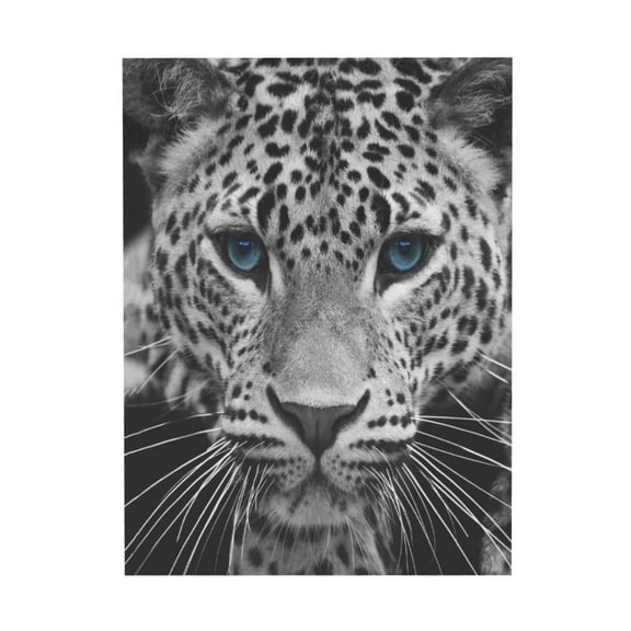 WFSposter Black and Golden Leopard Wall Art Wildlife Animal Leopard Canvas Prints Picture Cheetah Poster Artwork