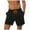 Black, variant on Swim Trunks Dry Swimming Shorts For Men Beachwear Outdoor Drawstring Board Short Swimwear Bathing Suits Men's Dry Beach Pants Plain Three Quarter Pants Loose Swim Shorts Workout
