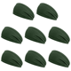 thumbnail image 2 of Hombres Mujeres Fitness Sweatband Elástico Correr Diadema Secado Rápido (verde), 2 of 5
