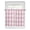 Pink, variant on Green White Buffalo Check Half Window Curtains 24 Inches Long, Farmhouse Plaid Modern Geometric Window Treatment Curtain Drapes, Short Curtains Tiers for Kitchen Over Sink, 27.5"x24", 2 Panels