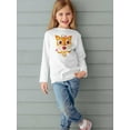 thumbnail image 2 of Cute Fox With Flags Long Sleeve Toddler -Image by Shutterstock,  3 Toddler, 2 of 4