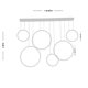 thumbnail image 5 of Lámpara Candil Colgante LED Bubbles Luxica Lighting Negro, 5 of 5