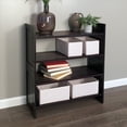 thumbnail image 3 of Wood 2 Tier Storage Rack Espresso Finish, 3 of 5