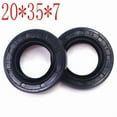 thumbnail image 2 of Applies to 2PCS Shock Oil Seals 20*35*7 Suspension Oil Seal  For Dirt Bike 2.50-12inch 2.75-12 inch Motorcycle Wheels, 2 of 6