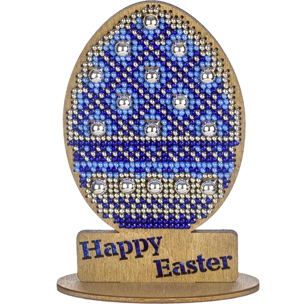 Bead embroidery kit on wood FLK-341