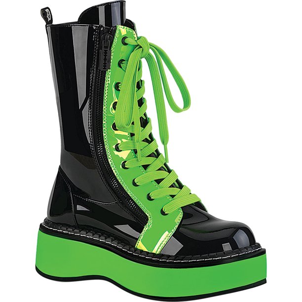 women's demonia emily 330 platform mid calf boot stores