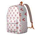 thumbnail image 2 of Crustacean Seafood Marine Ocean Travel Backpack – Lightweight Student Backpack with Nautical Beach Design, Comfortable Carrying, and Anti-theft Features for Daily Use and Short Trips, 2 of 5
