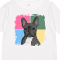 thumbnail image 4 of Inktastic Blue French Bull Dog Boys or Girls Long Sleeve Toddler T-Shirt, 4 of 5