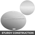 thumbnail image 3 of VEVOR Fire Pit Lid Round 40 Inch Foldable Fire Pit Ring Snuff Cover 430 Stainless Steel Fire Pit Spark Screen Cover 3mm Thickness, 3 of 9