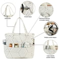 thumbnail image 2 of Bolso Tote Bluboon Impermeable Grande 45x20x40 cm con Compartimento para Ropa Mojada, 2 of 9