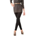thumbnail image 2 of HUE Womens Ultra Leggings With Wide Waistband Style-12665, 2 of 4