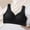 Black Bras, variant on SMihono Women's Ribbed Seamless Wireless Push Up Bralettes with Lift and Support No Underwire Full Coverage Everyday Bra Beige XXL