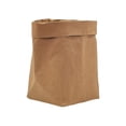 thumbnail image 1 of Washable Kraft Paper Container Reusable Paper Bag Organizer Flowerpot Planter Bags Cover for Decoration and Storage - L, 1 of 8