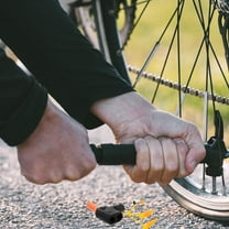 Raindrops 5pcs Double-Head Pump Adapter Valve Universal Bicycle Air Pump Nozzle Kit Quick Pump Fitting Head Tire Valve Connector for Cycling