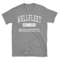 thumbnail image 1 of Wellfleet Massachusetts Classic Established Men's Cotton T-Shirt, 1 of 1
