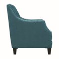 thumbnail image 4 of Picket House Furnishings Perry Button Tufted Accent Chair in Teal, 4 of 10