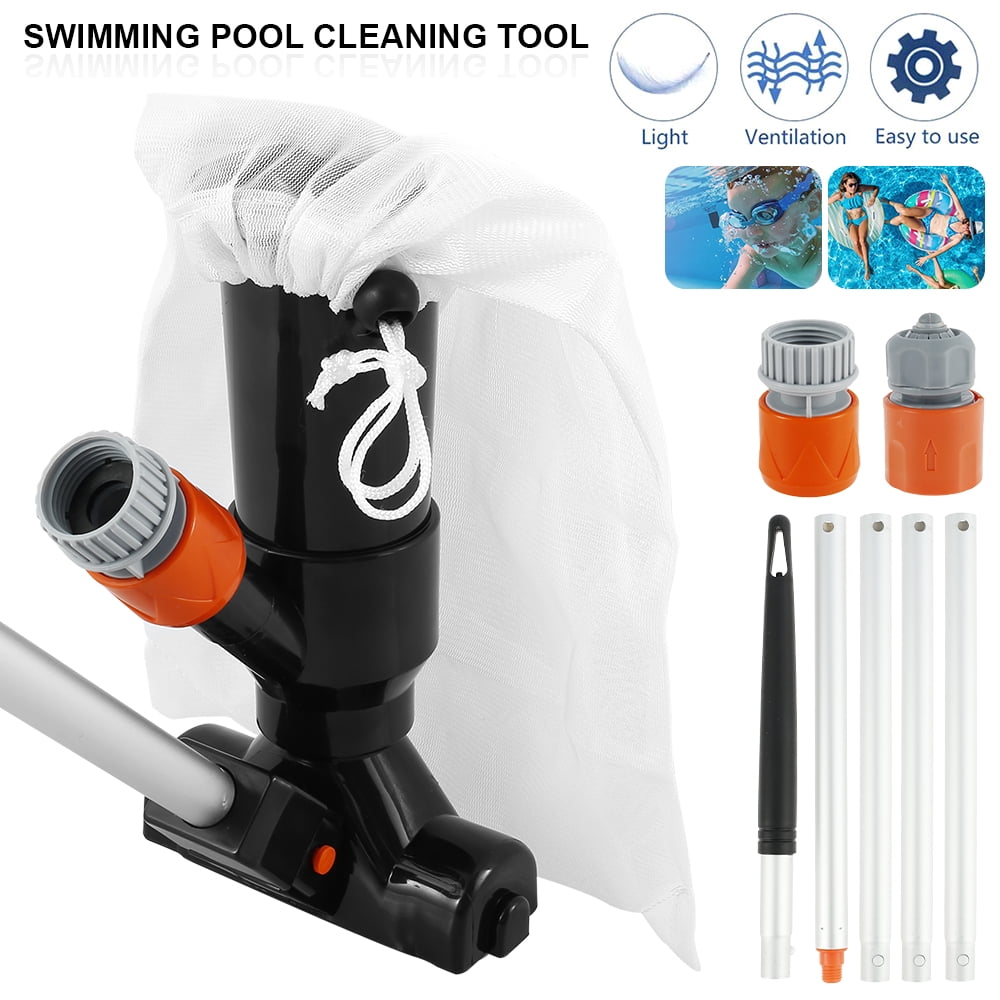 Willstar Swimming Pool Vacuum Jet Kit with Brush, Vacuum Underwater